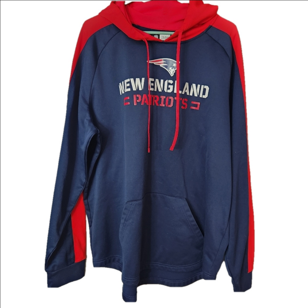 NFL New England Patriots mediumweight hoodie sweatshirt size 2XL men's